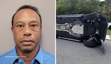 Tiger Woods released on bail hours after arrest at Jupiter Island, Florida crash scene on suspicion of DUI