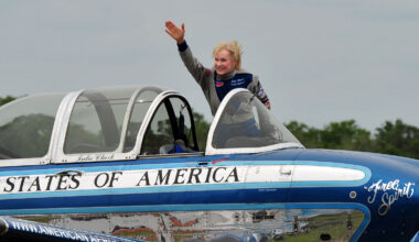 Trailblazing aviator Julie Clark lands in Tampa to inspire the next generation of female pilots