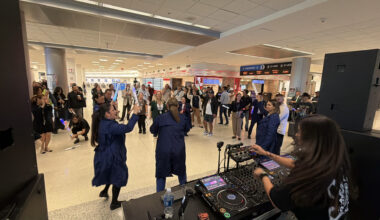 MIA passengers get Miami Music Week experience with DJ Amal Nemer