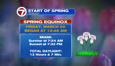 Stunning Start to Spring this Weekend - WSVN 7News | Miami News, Weather, Sports