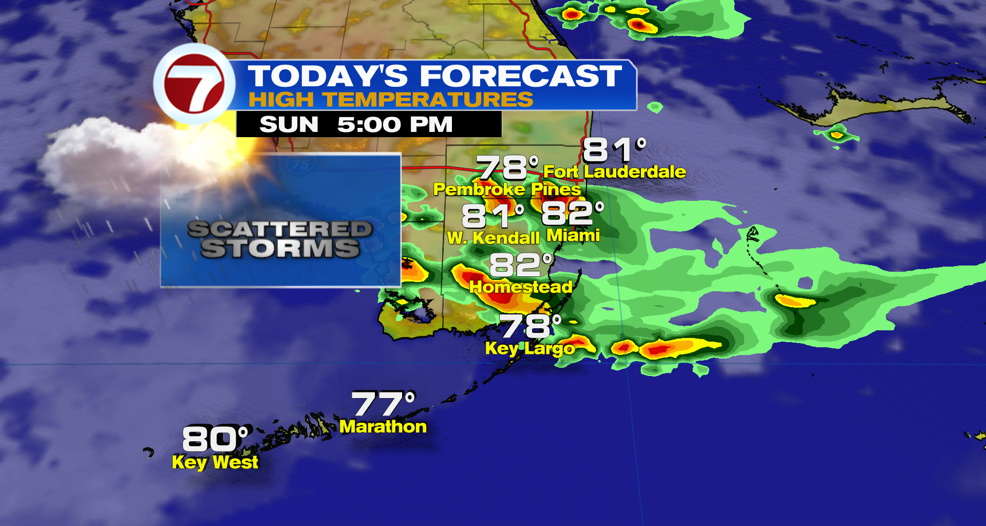 Storms in Store - WSVN 7News | Miami News, Weather, Sports