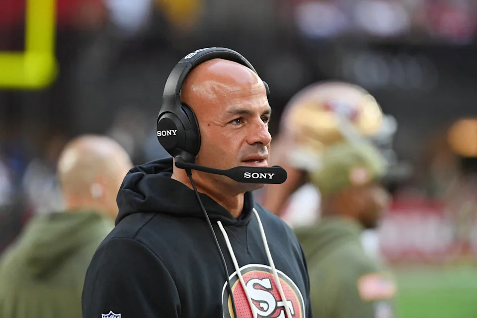 Former San Francisco 49ers defensive coordinator Robert SalehMatt Kartozian-Imagn Images