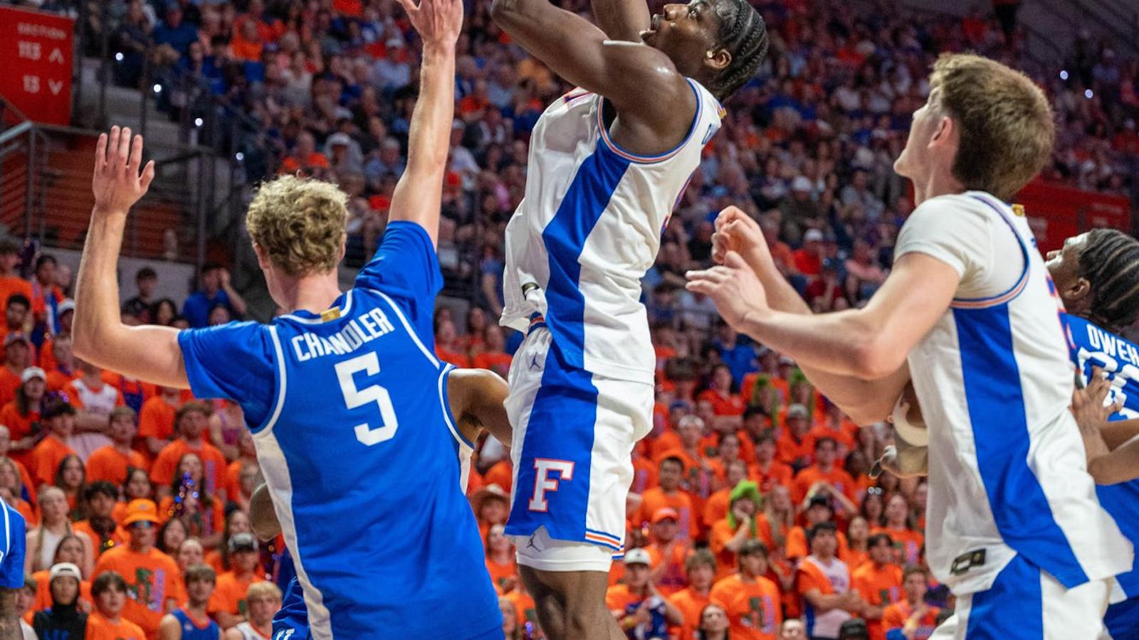 Rueben Chinyelu chases program history ahead of Florida’s regular season finale