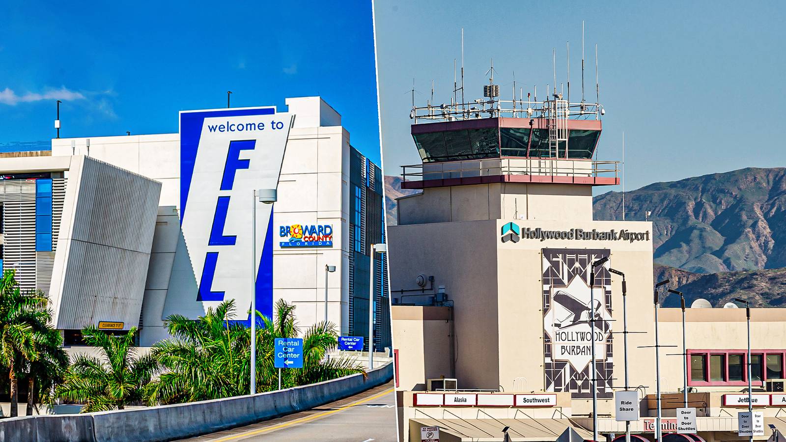 2 Hollywood Airports, But 2 Very Different Futures
