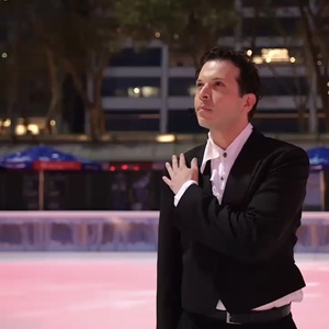 On Ice in Bryant Park, Christopher Robin Performs La Llorona Photo