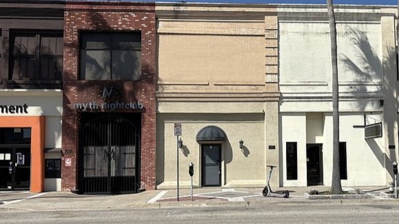 The exterior of the building where Breezy Jazz Club plans to move.
