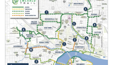 City of Jacksonville seeking $12.59 million budget transfer to acquire properties for Emerald Trail