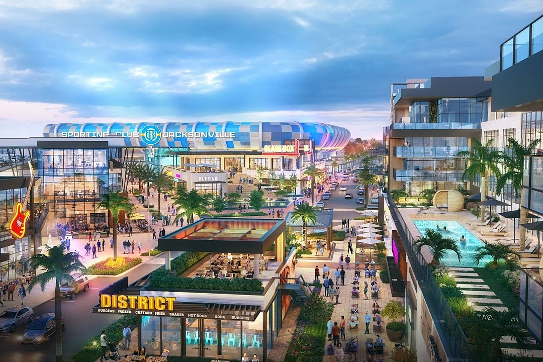 Sporting JAX unveils new stadium development site near Town Center