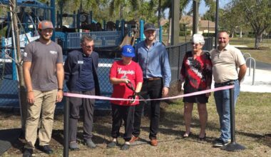 New playground Joe Stonis Park get kids thumbs-up