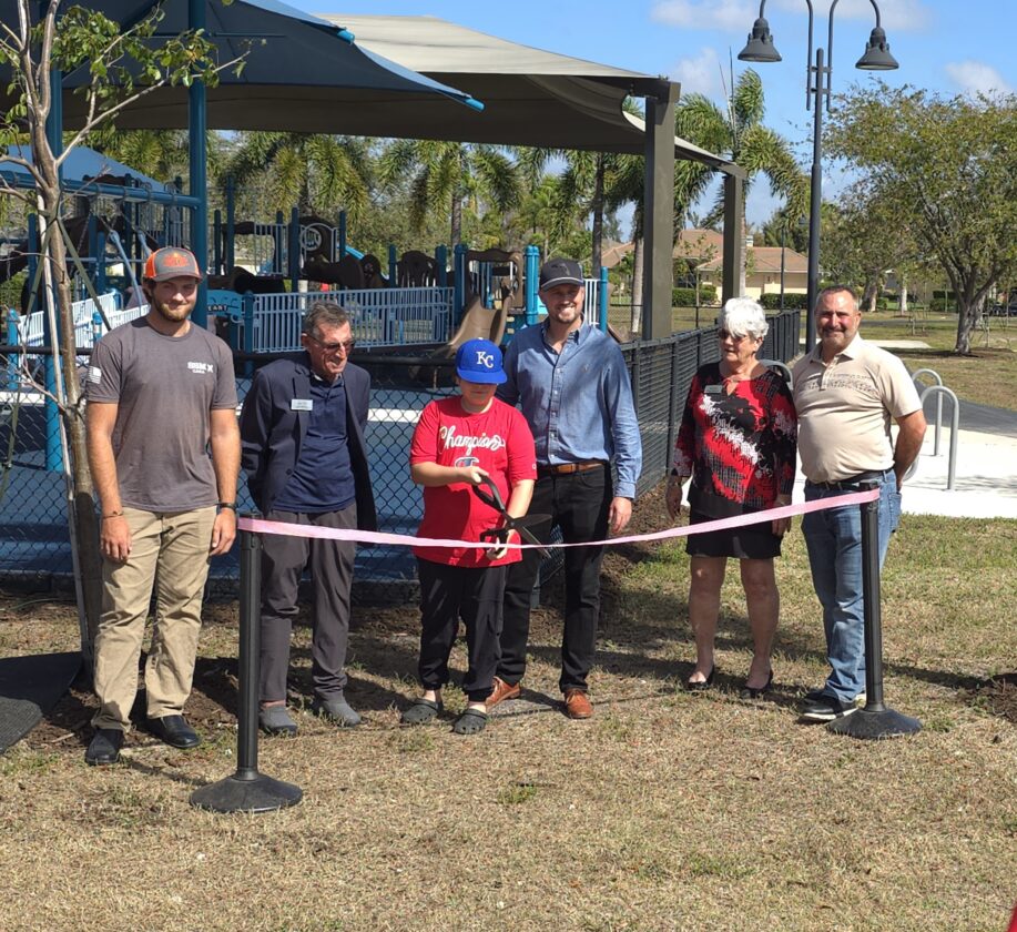 New playground Joe Stonis Park get kids thumbs-up