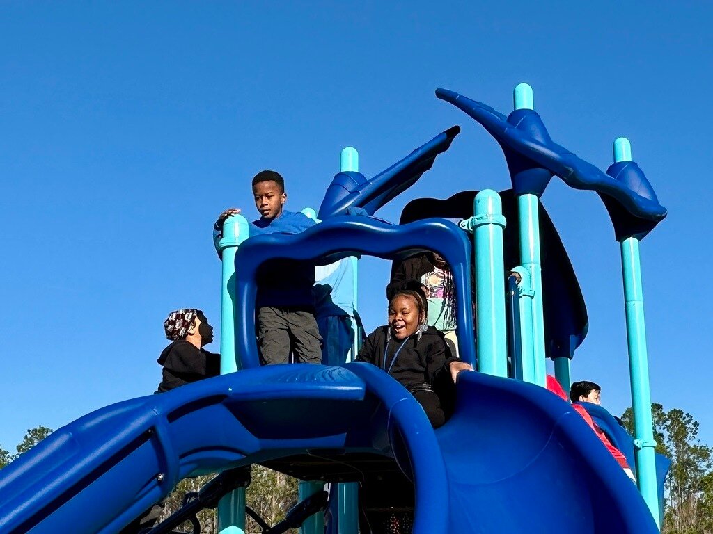 Argyle Elementary opened its new playground on Jan. 29.