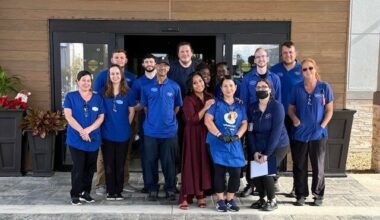 The Hampton Inn and Suites team is dedicated to providing quality service to everyone who walks through the door.