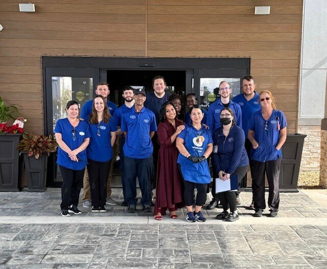 The Hampton Inn and Suites team is dedicated to providing quality service to everyone who walks through the door.