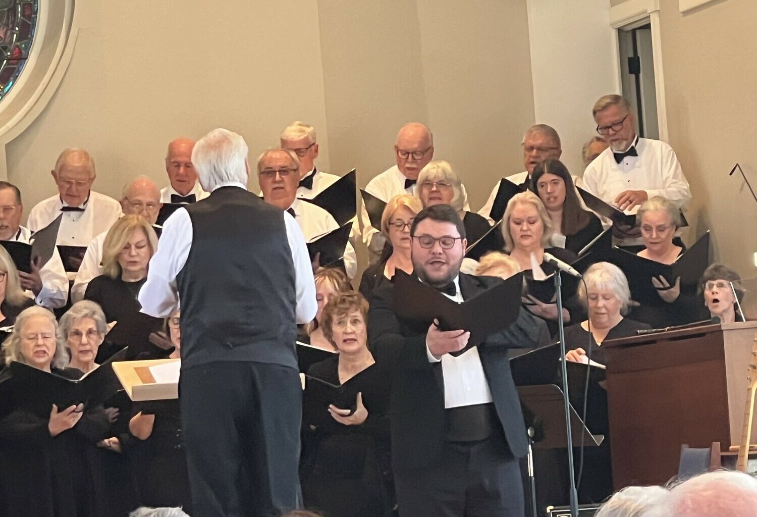 Jack Sumrall III sang a solo during "Ain