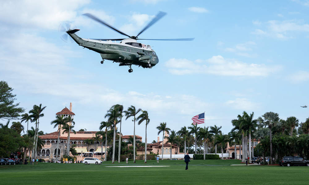 NORAD intercepts plane over Palm Beach, Florida, during Trump visit