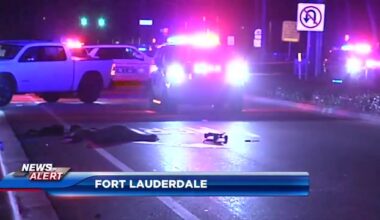 Death investigation underway as police divert traffic at Sunrise Blvd. and A1A in Fort Lauderdale - WSVN 7News | Miami News, Weather, Sports