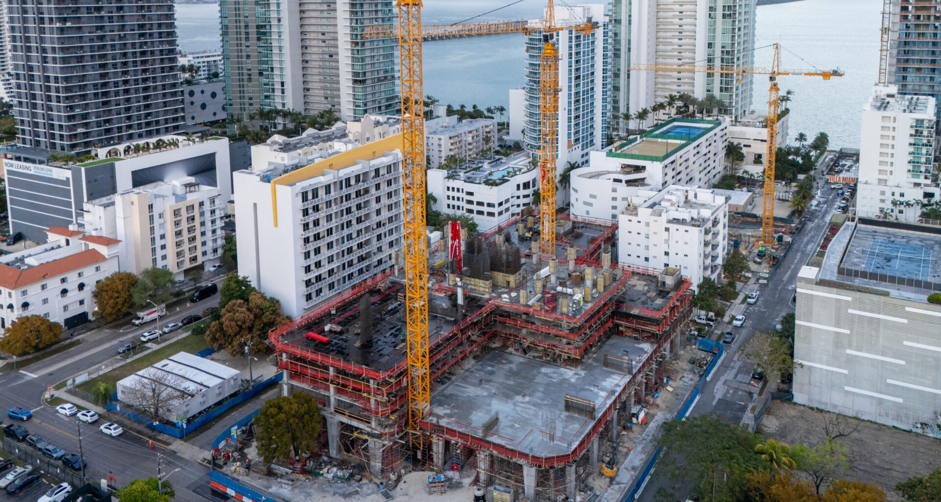 Superstructure Work on 2900 Terrace Progresses in Edgewater, Miami
