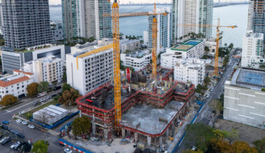 Superstructure Work on 2900 Terrace Progresses in Edgewater, Miami