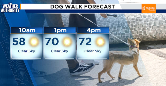 Bye-bye Winter, hello Spring! Dry weather continues into the weekend, with near-record highs by Sunday