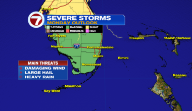Storms In Store Tonight - WSVN 7News | Miami News, Weather, Sports