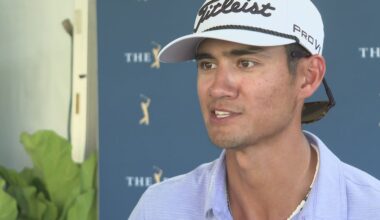 Jacksonville resident Ricky Castillo gets set to play at his backyard course in The Players Championship