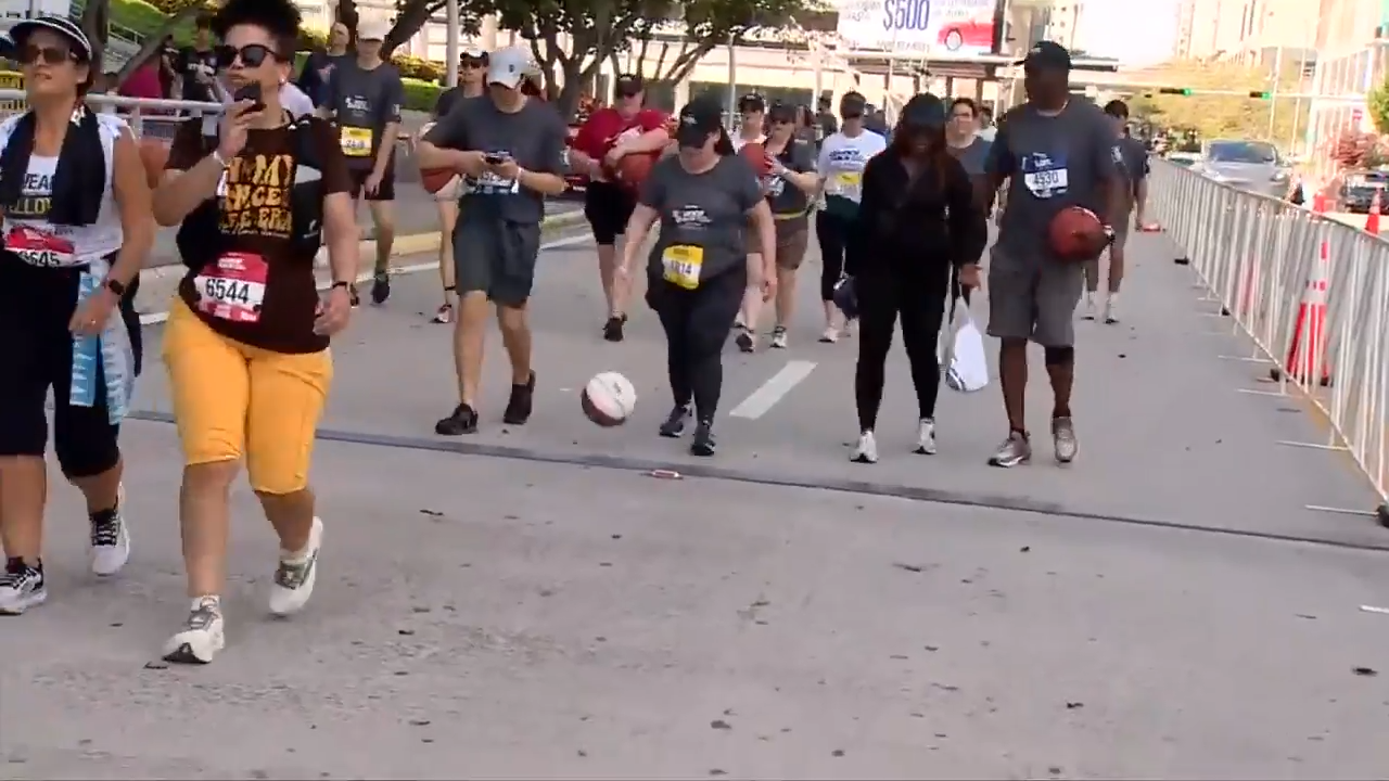 Cancer survivors among hundreds of participants for annual Bounce Back from Cancer walk - WSVN 7News | Miami News, Weather, Sports