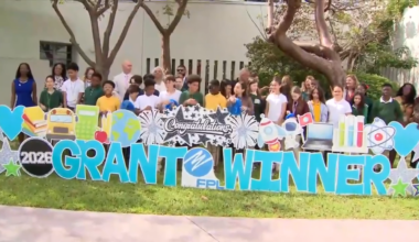 Sunrise Middle receives $50,000 from FPL in Fort Lauderdale to help ignite passion for STEM in students - WSVN 7News | Miami News, Weather, Sports