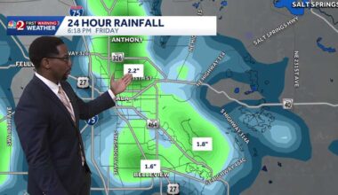 Hot Workweek Finish Spawns Strong Storms in Central Florida