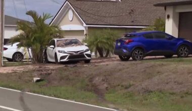 Driver slams into parked car in driveway of Cape Coral home days after similar crash