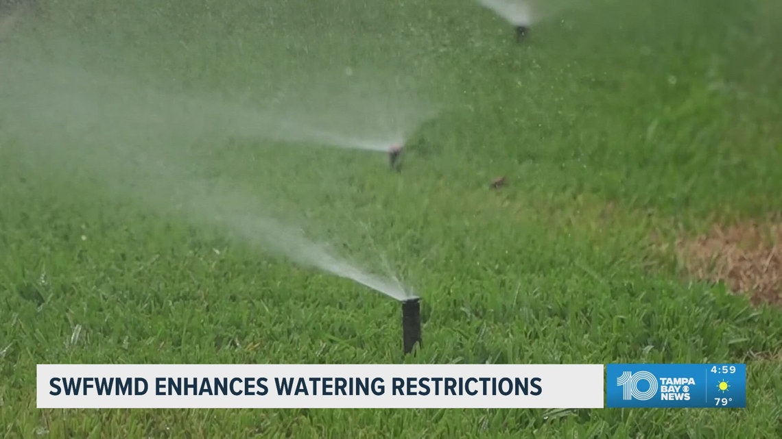 Extreme water shortage for Tampa Bay: What to know about April 3 restrictions