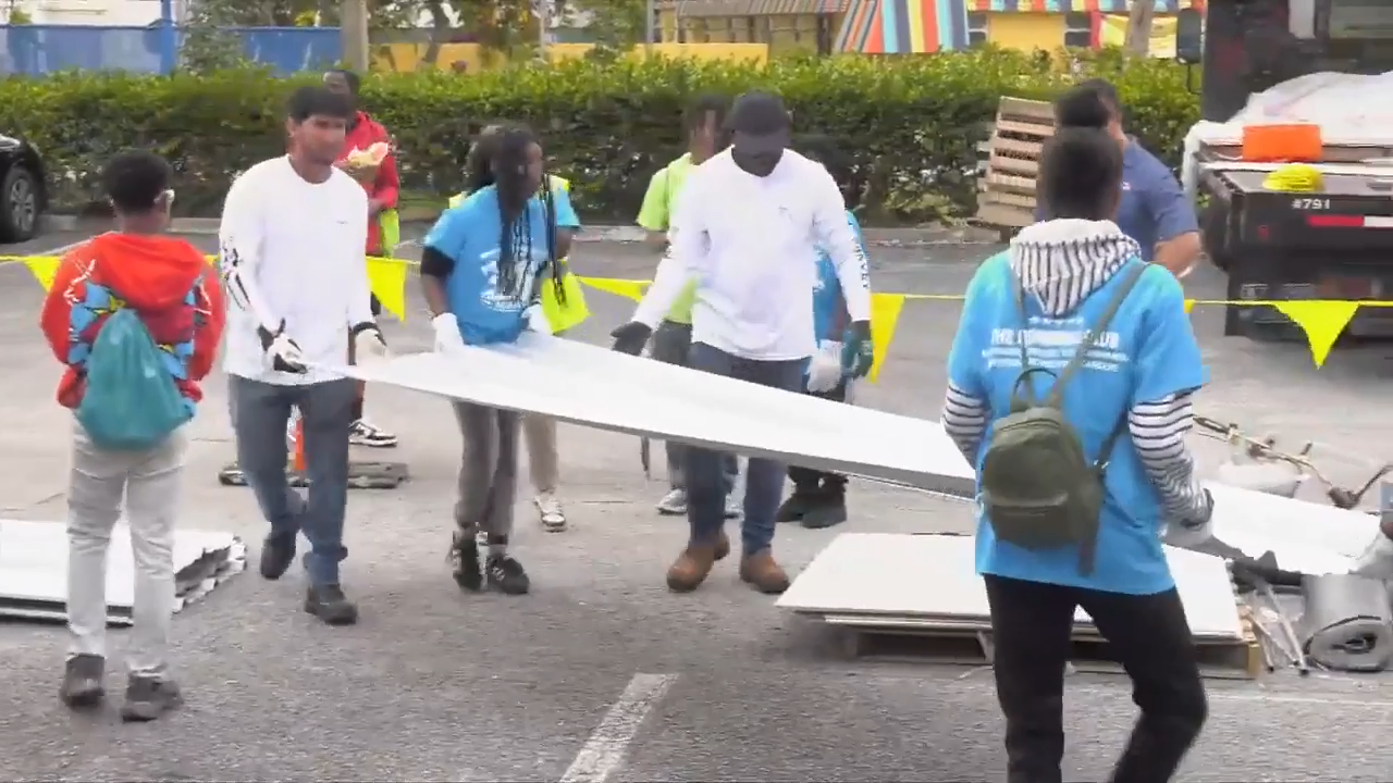 More than 200 teens from Boys and Girls Club of Broward County learn trade skills in North Lauderdale - WSVN 7News | Miami News, Weather, Sports