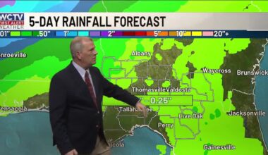 Heat and humidity will lead to a few welcome showers