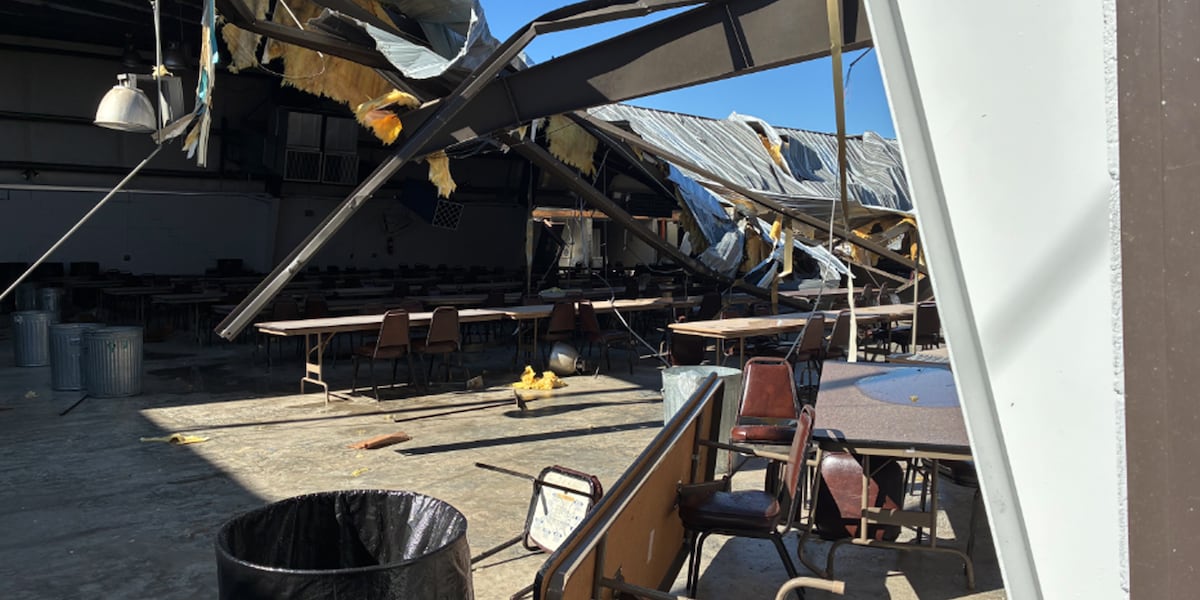 National Weather Service surveys damage at Jacksonville American Legion