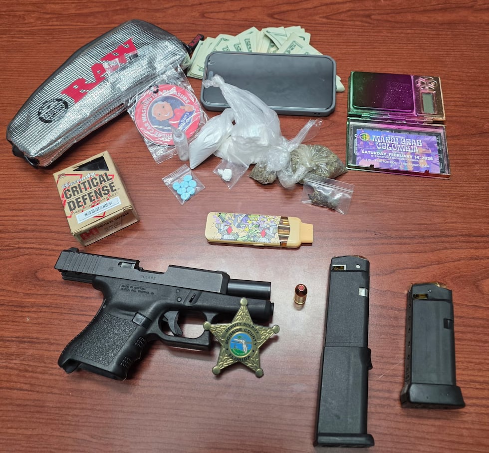 Columbia men arrested in Florida Keys after gun, drugs found in car
