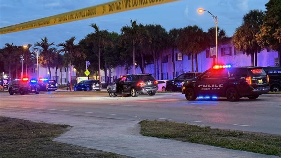 According to Riviera Beach police, the shooting unfolded around 6:15 p.m. Monday at the complex along Martin Luther King Jr. Boulevard. Investigators say a group of people were gathered outside when a fight broke out, escalating into gunfire. Police say five people were shot in total — including two inside the complex — and others as the suspect fled and attempted carjackings. (WPEC)