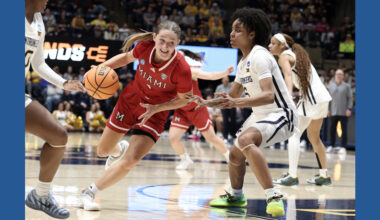 Shaw, Cooke help West Virginia roll over Miami (Ohio) 82-54 in women's NCAA Tournament