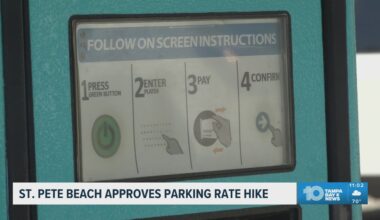 St. Pete Beach approves parking rate hike