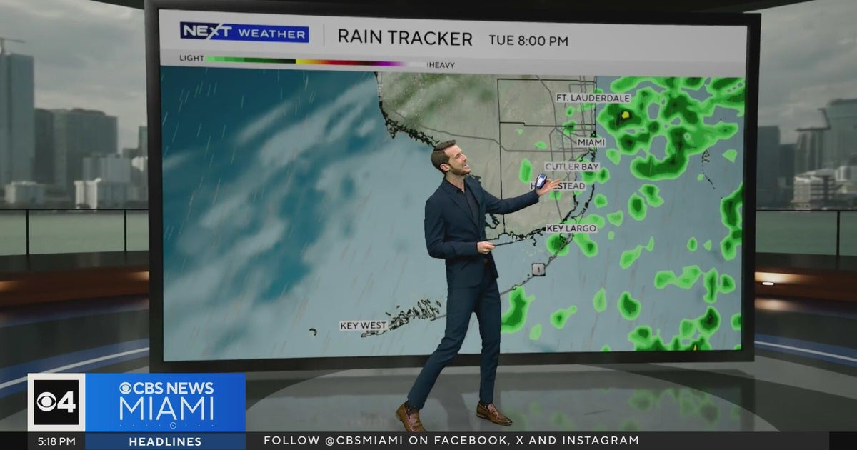 Marginal risk for severe storms tonight in South Florida: Cooler temps and showers ahead