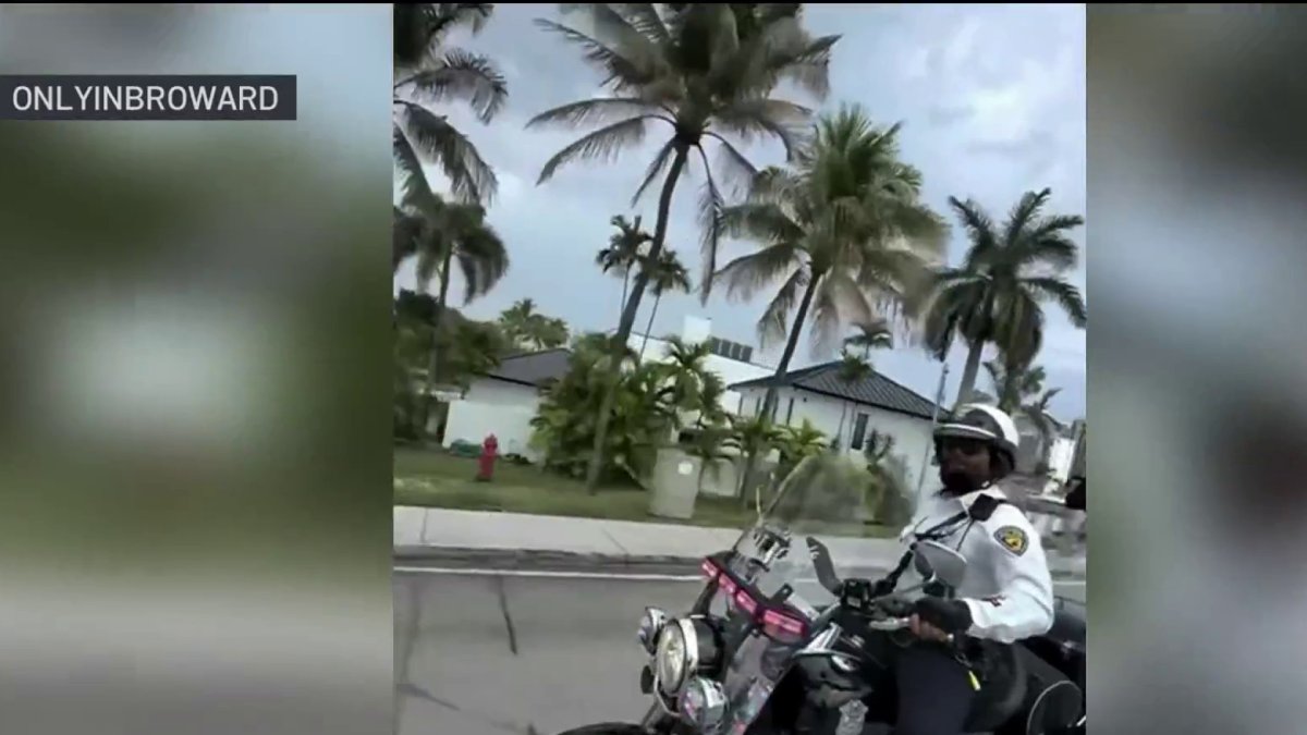 Video shows reckless E-bike rider fleeing from police in Fort Lauderdale – NBC 6 South Florida