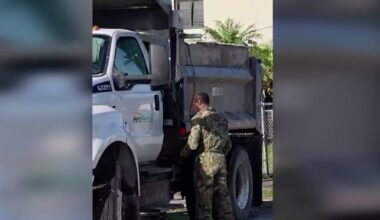 Video shows man who allegedly tried to steal dump truck in Miami – NBC 6 South Florida
