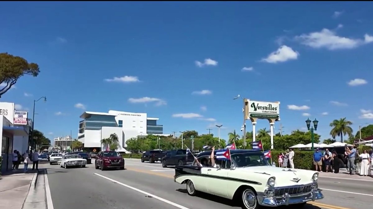 Caravan of classic cars supporting Cuba’s liberation seen throughout Miami – NBC 6 South Florida