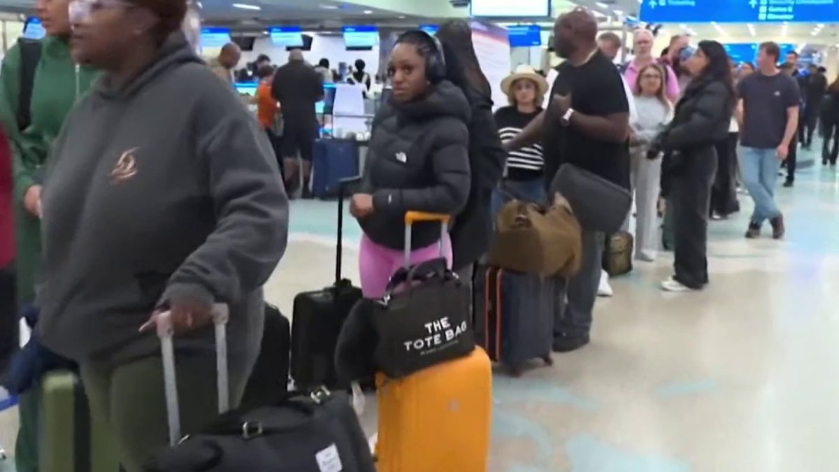 Travelers trapped in long lines at FLL – NBC 6 South Florida