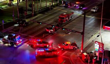3 hurt in crash before Fort Lauderdale Fire Rescue truck also hit, officials say – NBC 6 South Florida