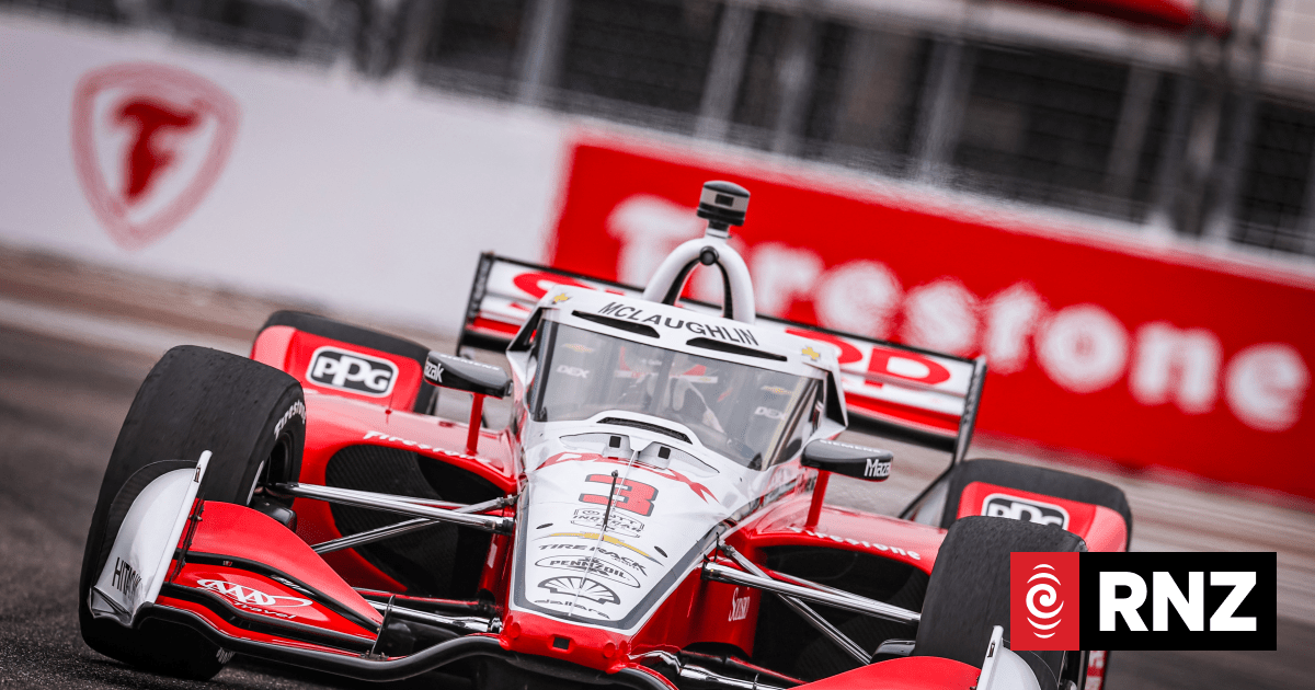 Kiwi driver Scott McLaughlin second at Indycar Grand Prix of St Petersburg