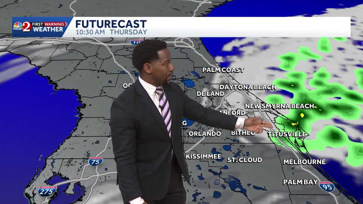 Spring Breakers Watching Rain Chances and Rip Currents