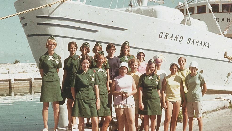 95-year-old Lake Worth woman honored with Girl Scouts Lifetime Service Award. (Girl Scouts of Southeast Florida){ }{p}{/p}