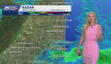 More Rain for South Florida Today