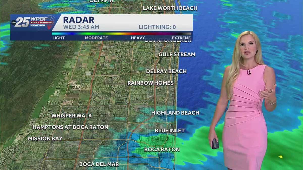More Rain for South Florida Today
