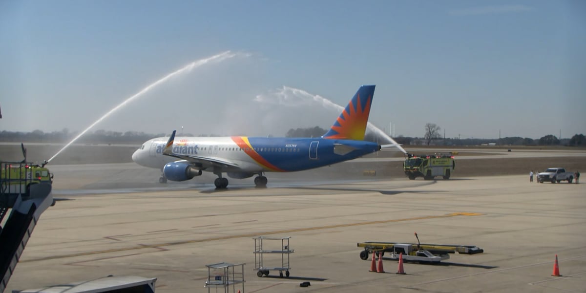 Huntsville International Airport launches new Allegiant Air nonstop flight to St. Pete-Clearwater