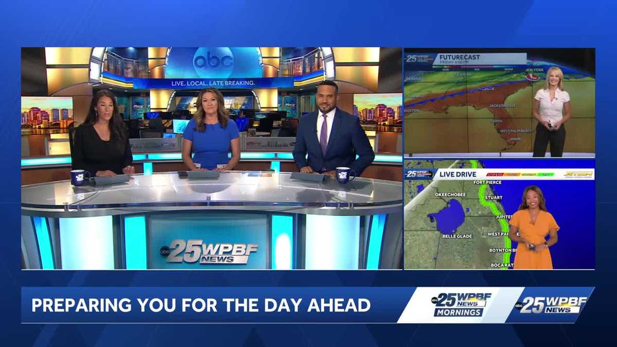 Warm with Sunshine for South Florida